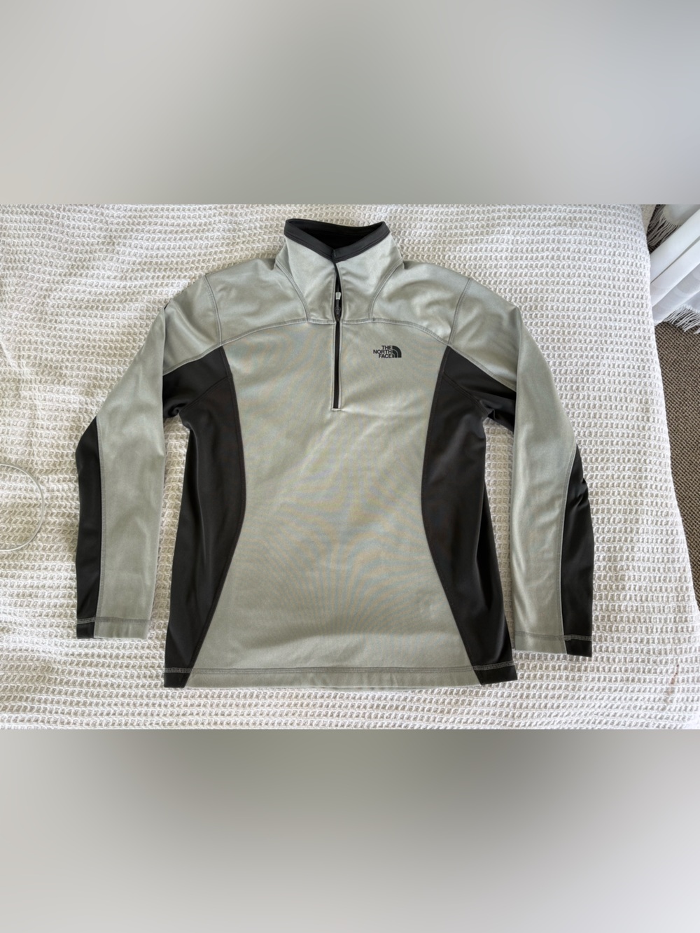 The North Face Gray & Black Quarter-Zip Performance Pullover